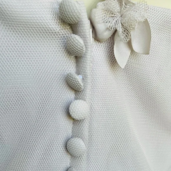 Alfred Angelo Sandstone Soft Layers Organza Women’s Dress - Picture 13 of 13